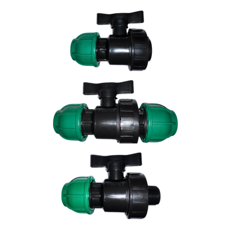 PP Kugelhahn Light / Einfach, 3 Bar